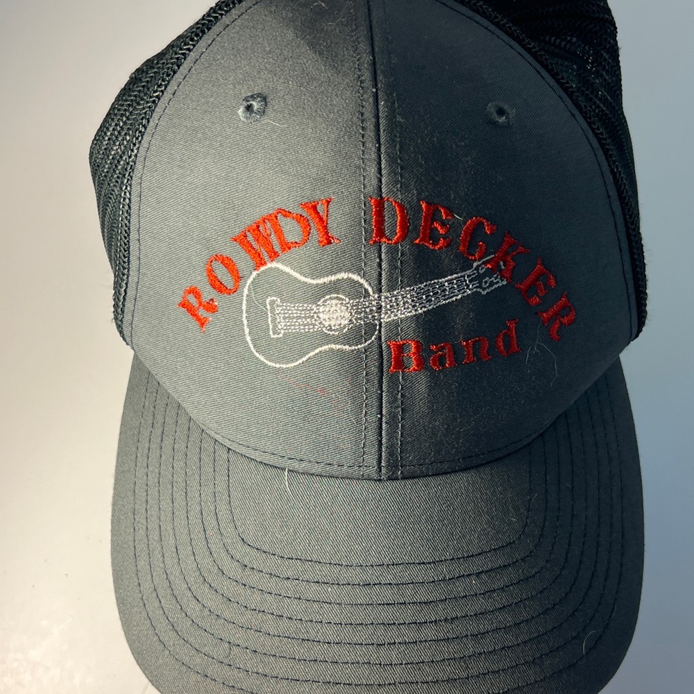 Country Music Artist Rowdy Decker Band Cap Snapback Unisex Adult